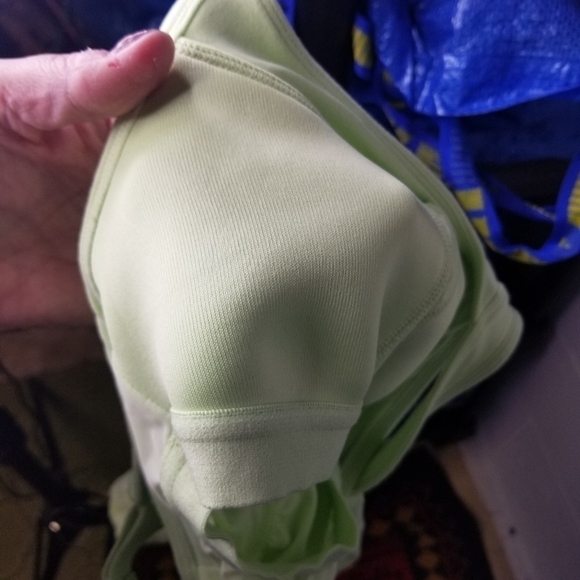 Athleta peace of mind neon lime yellow tank - Picture 5 of 6